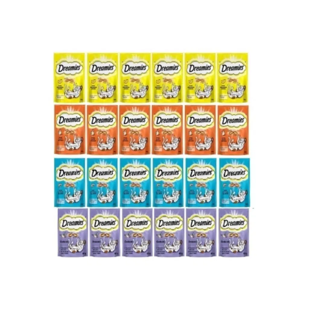 12 Paket Süper Karışık Kedi Ödülü (1 Paket 60 Gr)