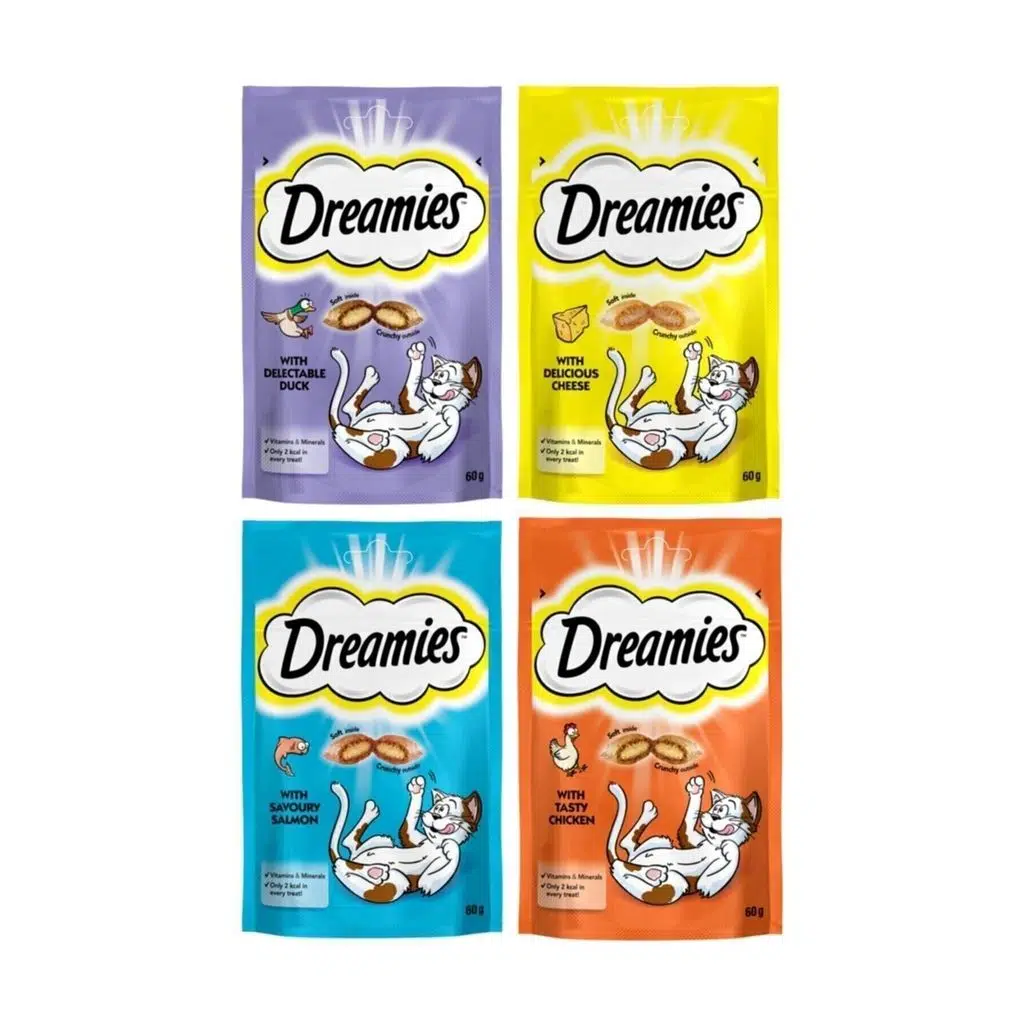 12 Paket Süper Karışık Kedi Ödülü (1 Paket 60 Gr)