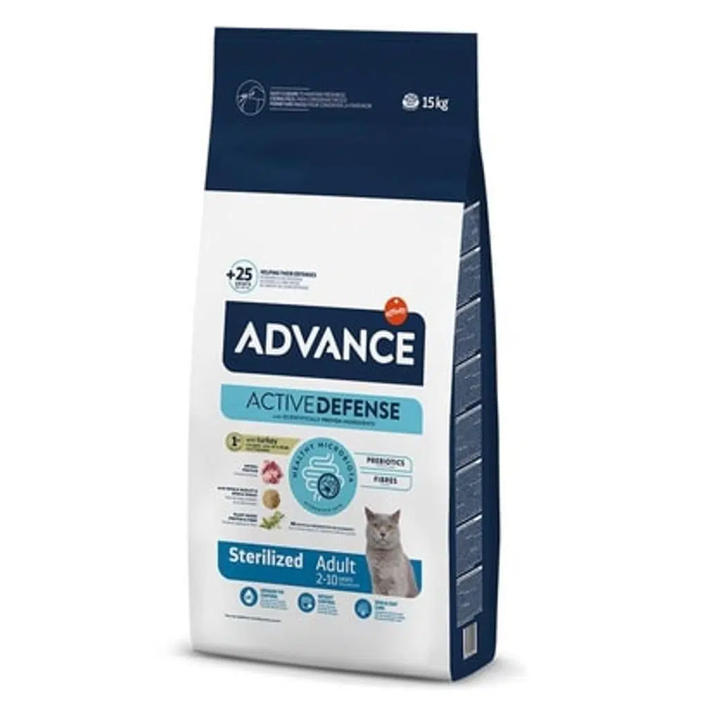 Advance Hindili Kısırlaştırılmış Kedi Maması 15kg