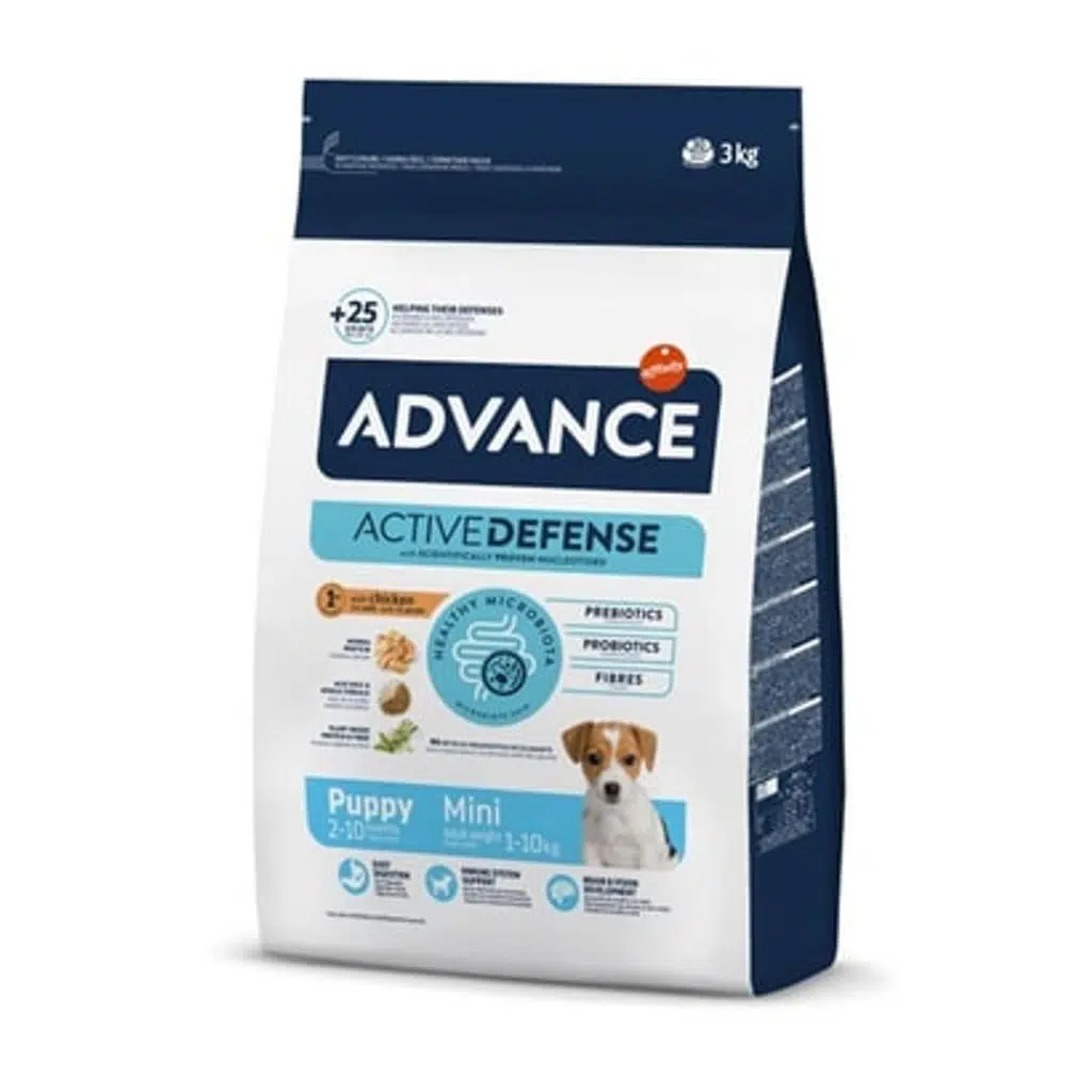 Advance Puppy Protect Tavuklu Küçük Irk Hassas Yavru Köpek Maması 3 Kg