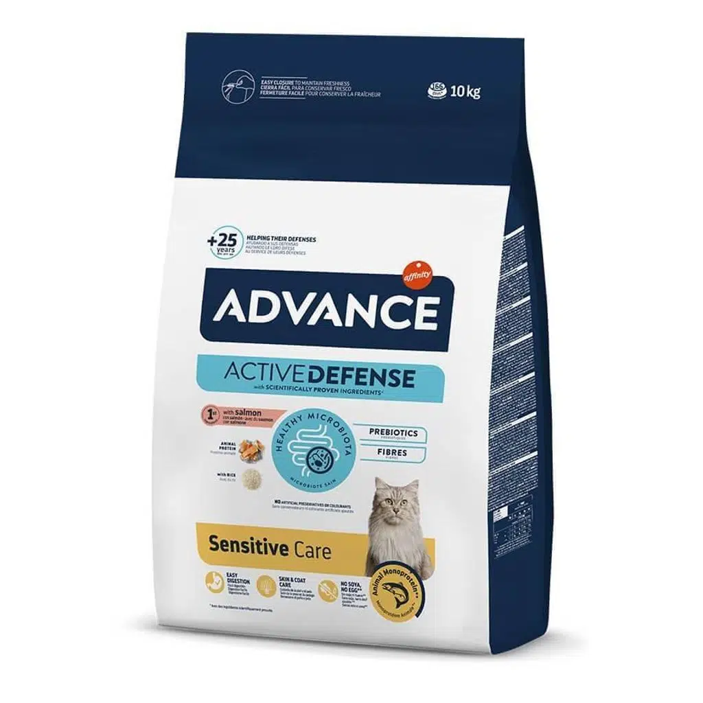 Advance Sensitive Somonlu 10 kg Yetişkin Kedi Maması