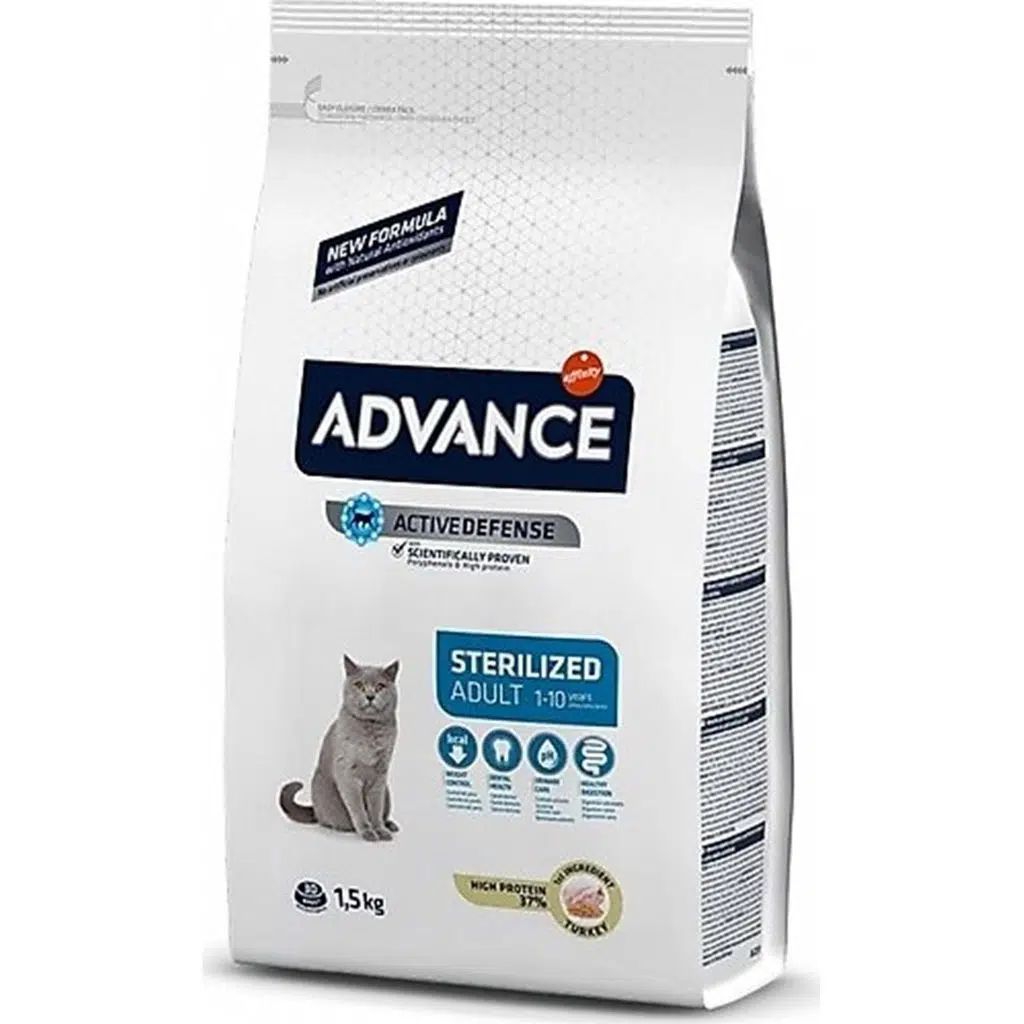 Advance Yetişkin Kısır Hindili Kedi Maması 1.5 Kg