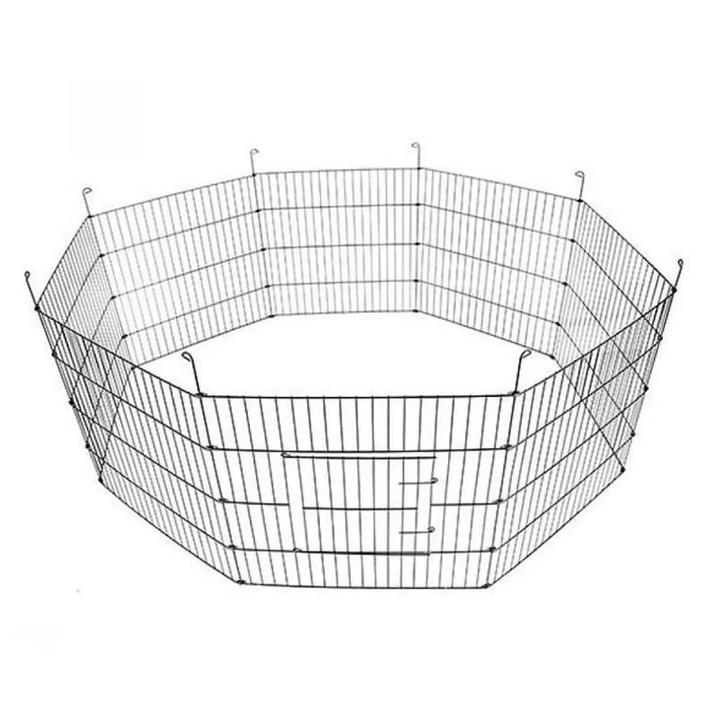 Aqua Boutique Metal Kedi Köpek Çiti Siyah 61x91CM