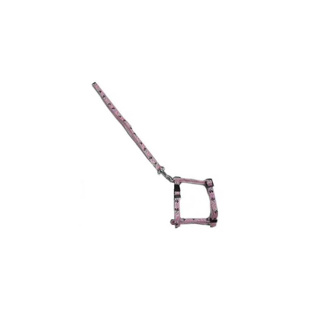 Bobo desenli göğüs tasma takımı-XL