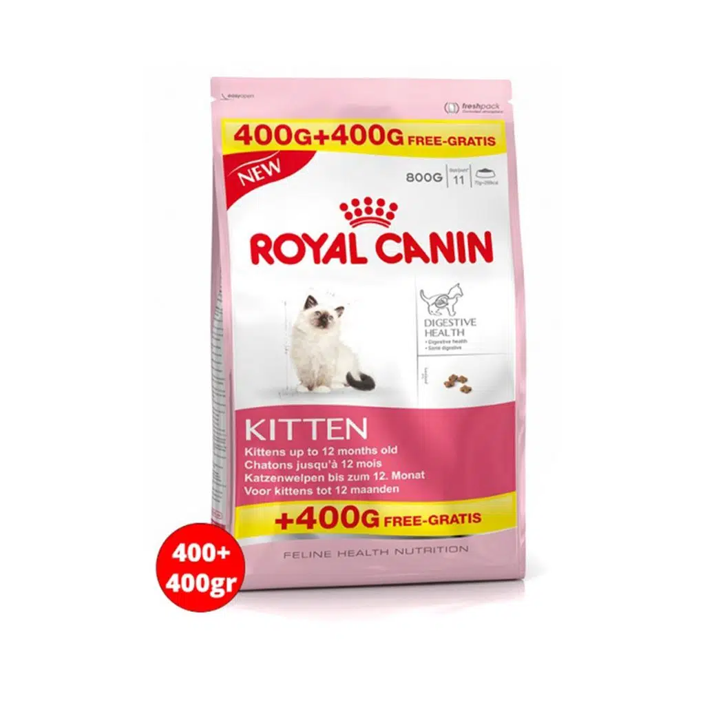 Bonus Paket Kitten Yavru Kedi Maması 400+400 gr