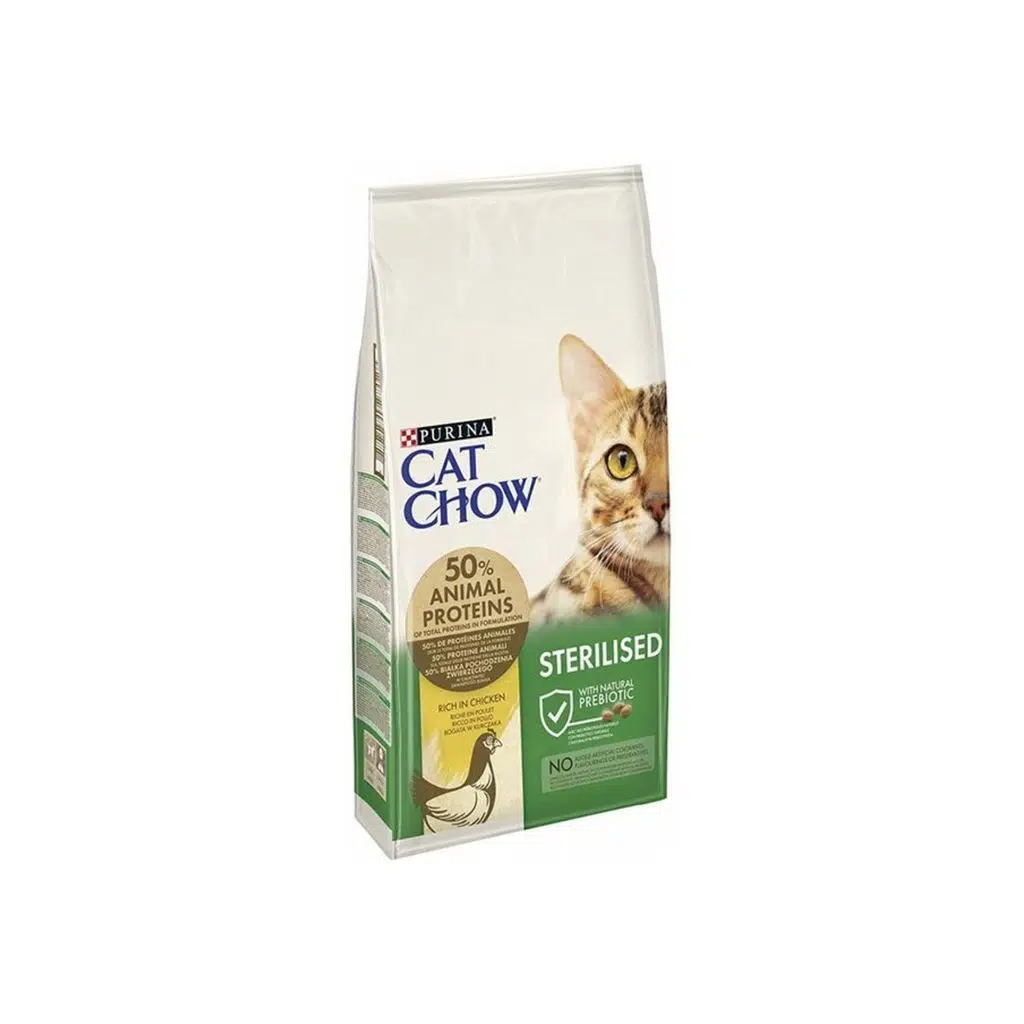 Cat Chow Sterilezed Tavuklu Kedi Maması 15 kg