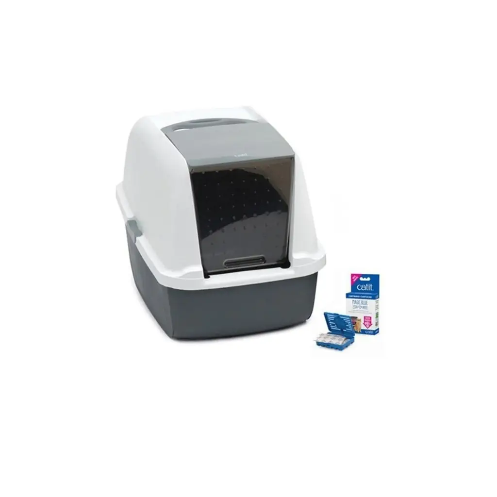 Catit Magic Blue Litter Box Regular 57x46.5x39 cm Kedi Tuvaleti