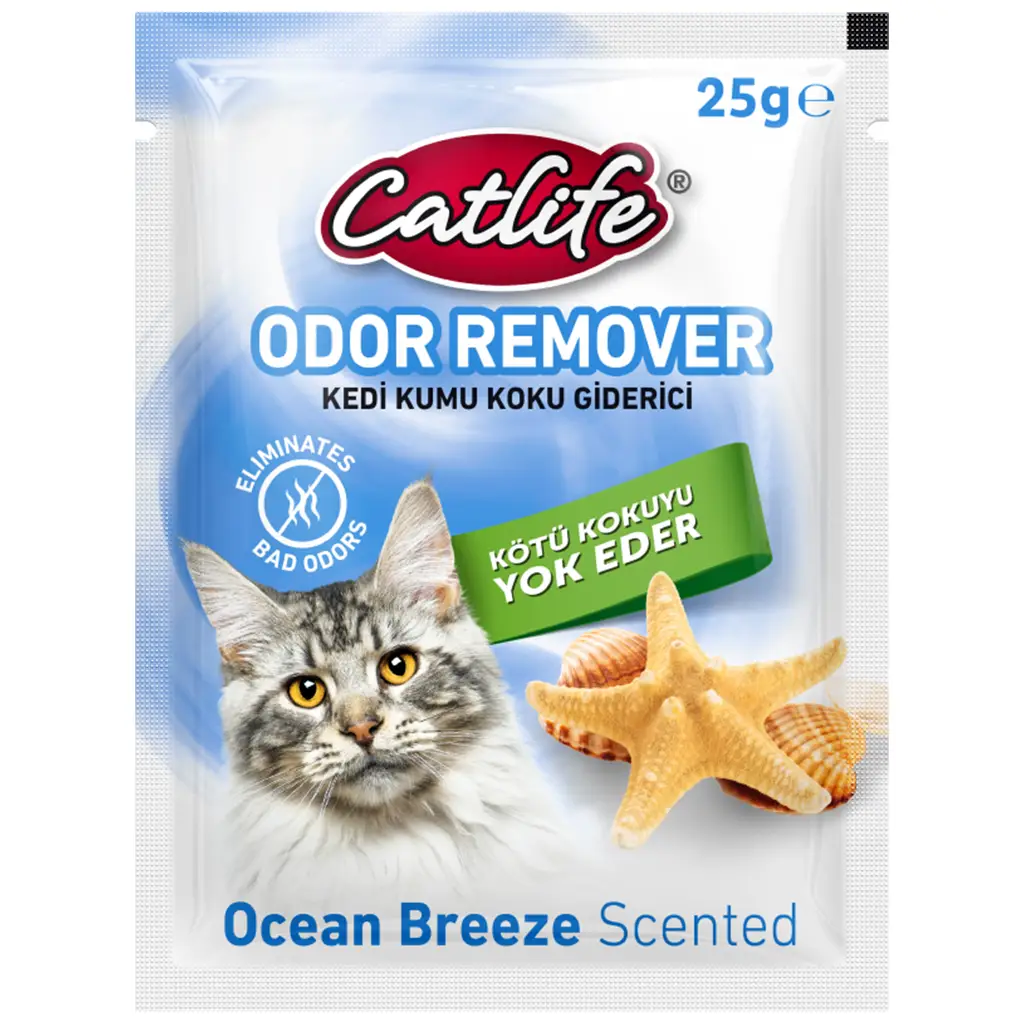 CATLİFE KEDİ KUMU KOKU GİDERİCİ OKYANUS KOKULU 25GR 