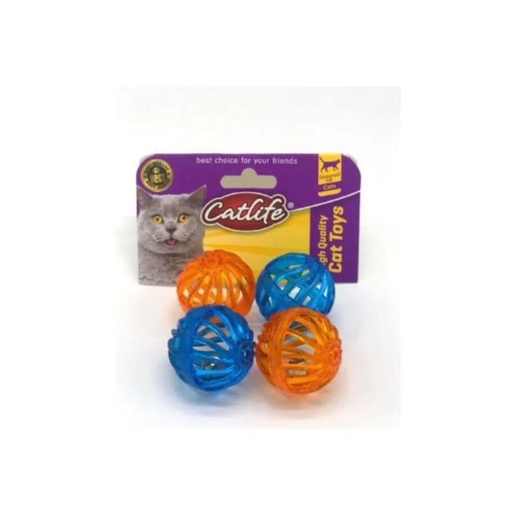 CATLİFE ZİLLİ KEDİ OYUNCAĞI 4LÜ PAKET