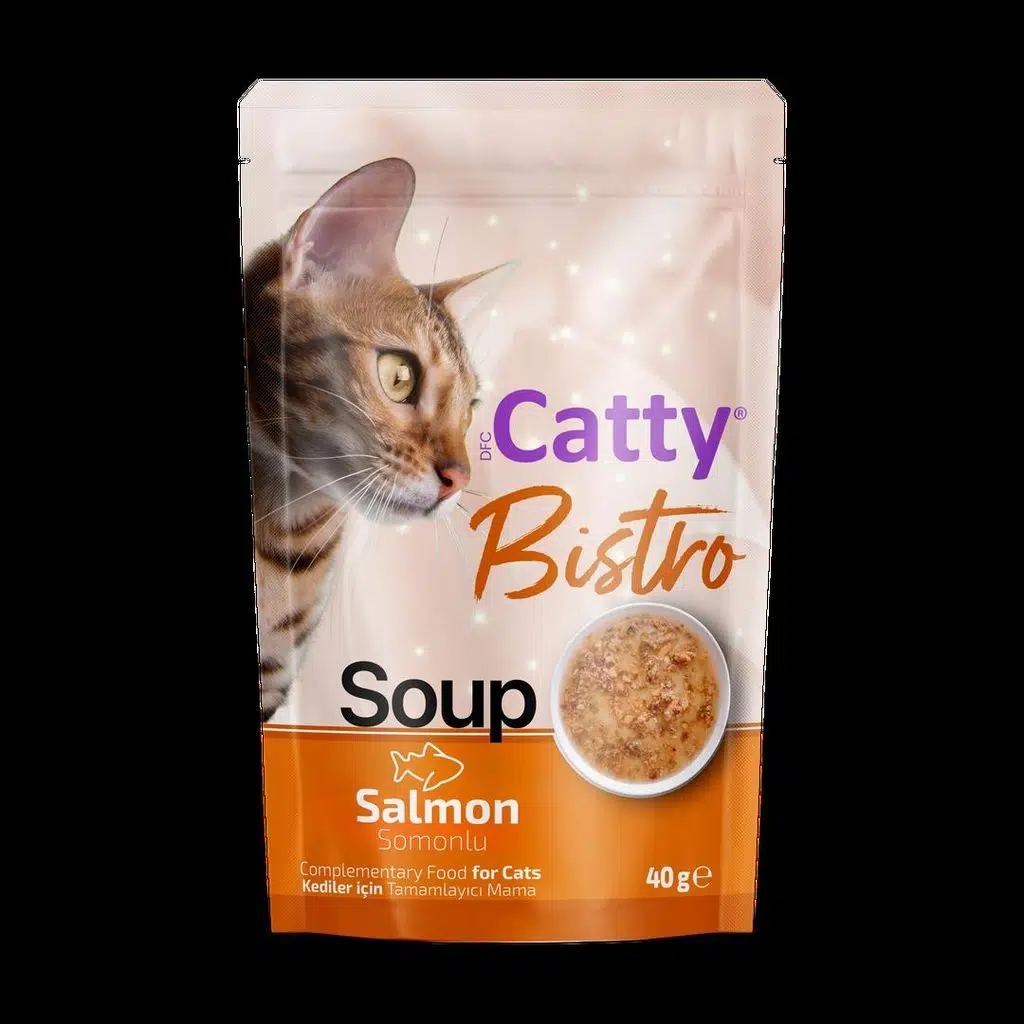 Catty Bistro Somonlu Kedi Çorbası 40 Gr