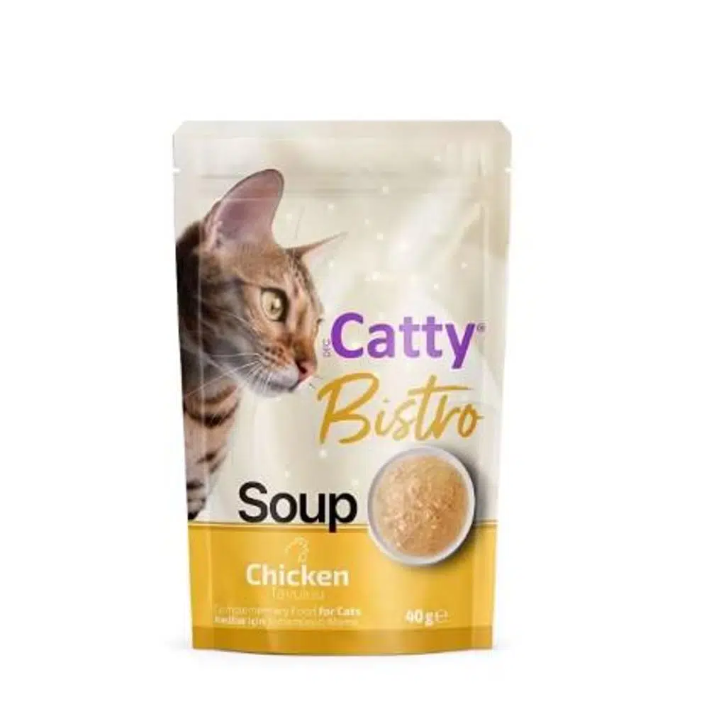 Catty Bistro Tavuklu Kedi Çorbası 40 Gr