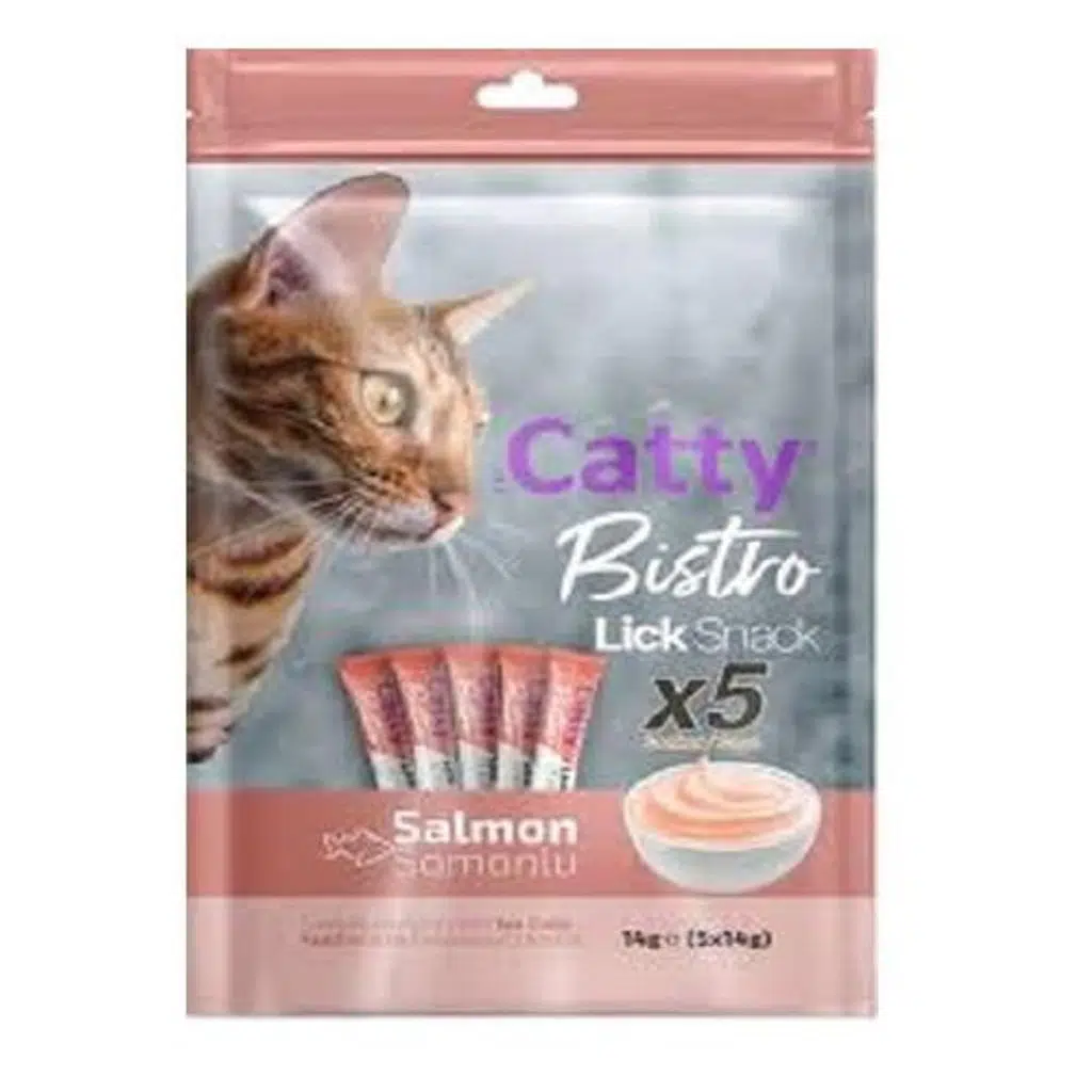 Catty Bistro Ton Balıklı Sıvı Yavru Kedi Ödül Maması 5x14 gr