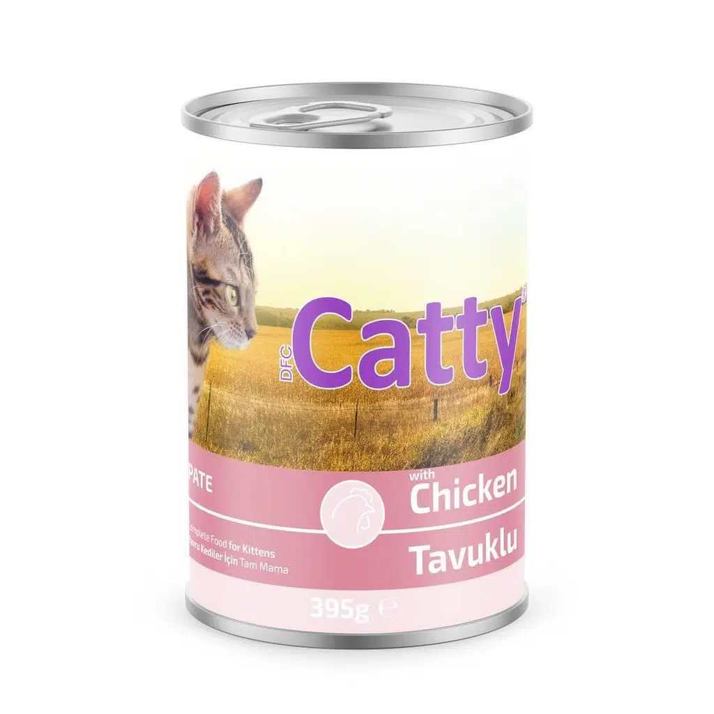 Catty Pate Tavuklu Yavru Kedi Konservesi 395 Gr