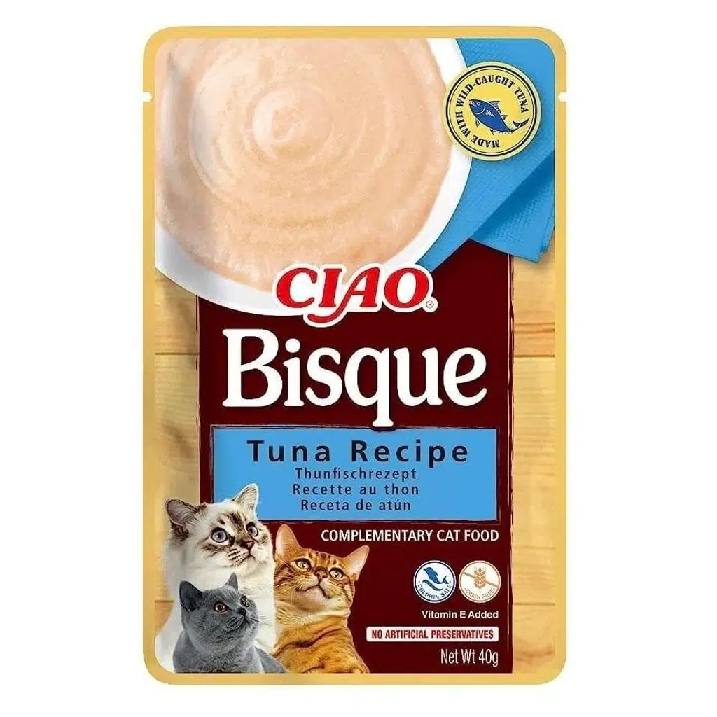 Ciao Bisque Ton Balıklı Kedi Ödülü 40 gr