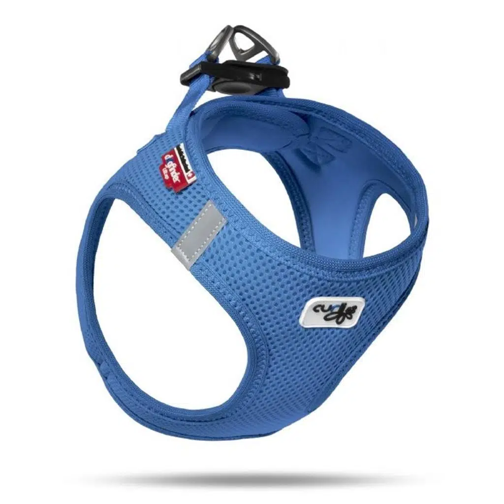 Curli Vest Air-Mesh Harness Köpek GöğüsTasması BLUE 3XS