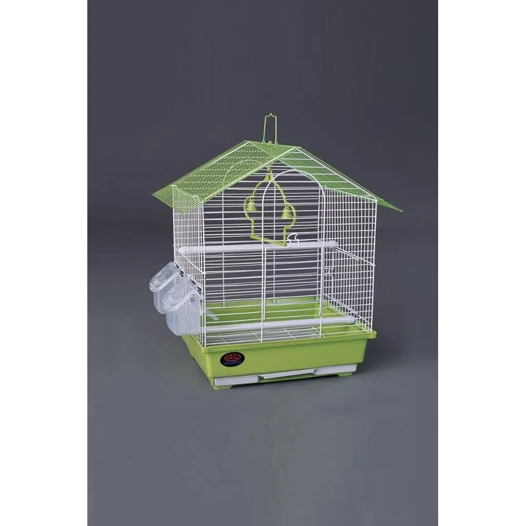 Dayang Çatılı Renkli Kafes 30x23x39 cm