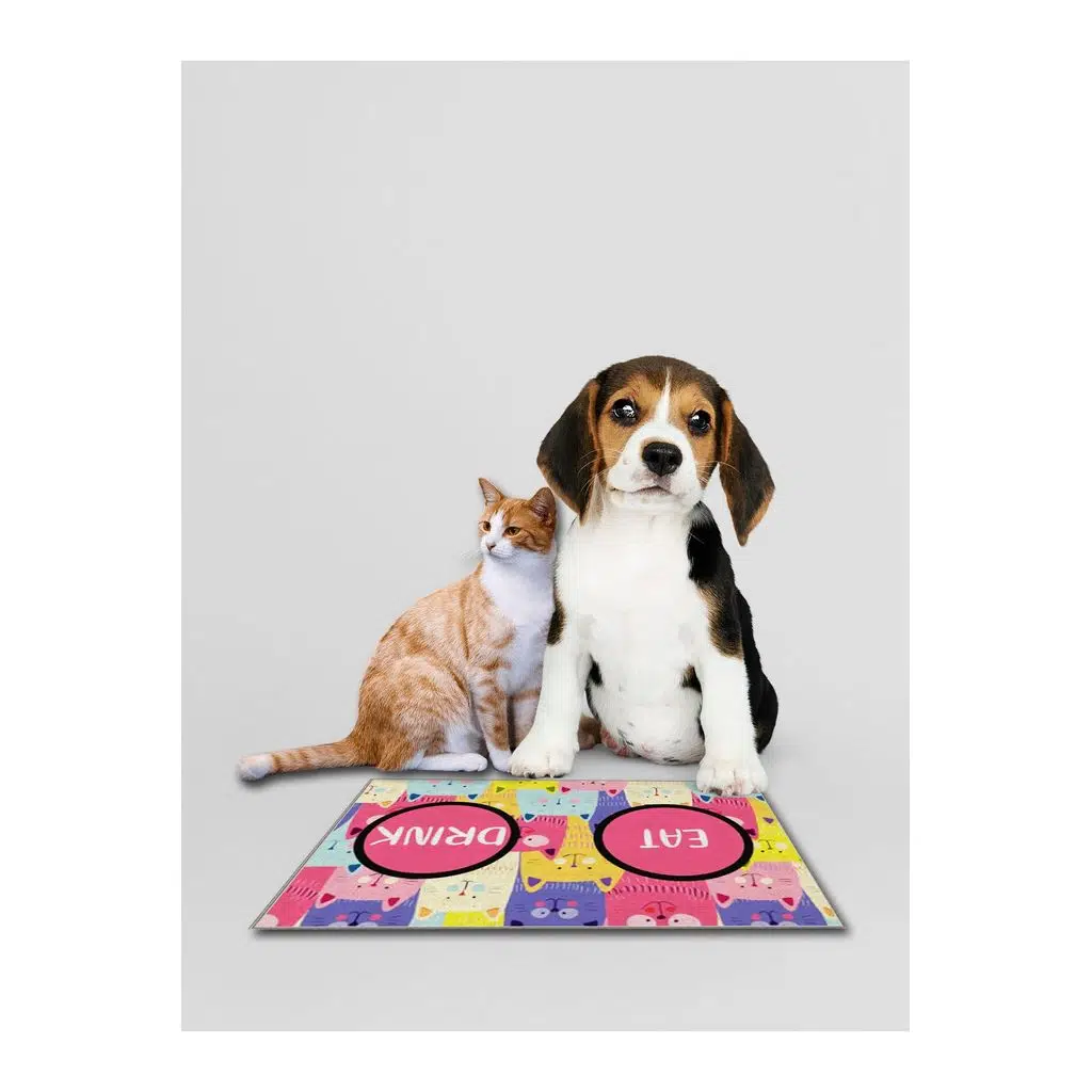 Desenli Amerikan Servisi Mama Kabı Altlığı 60X40 cm