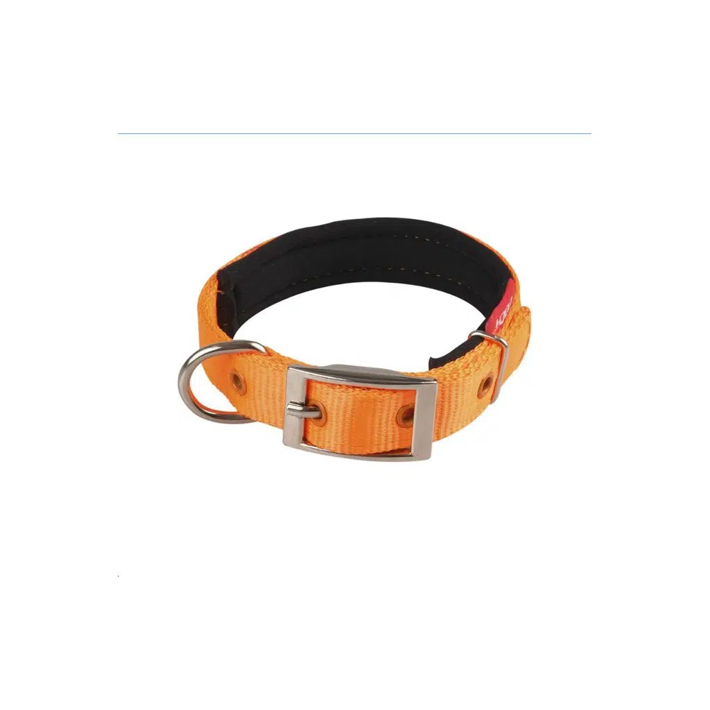 Doca Pet Boyun Tasması Dokuma Soft TURUNCU- 55 cm 