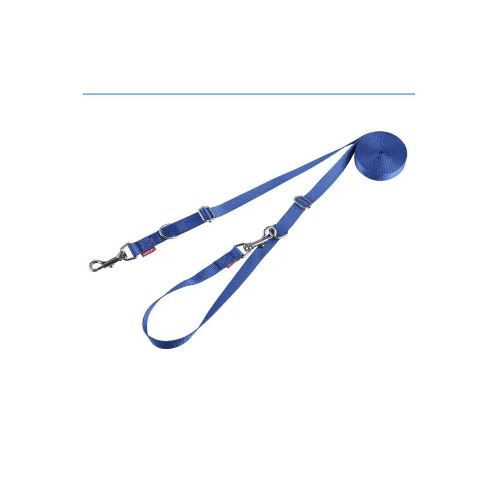 Doca Pet Köpek Sevk Bağlama Kayışı Dokuma Soft MAVİ 1,5*270 cm