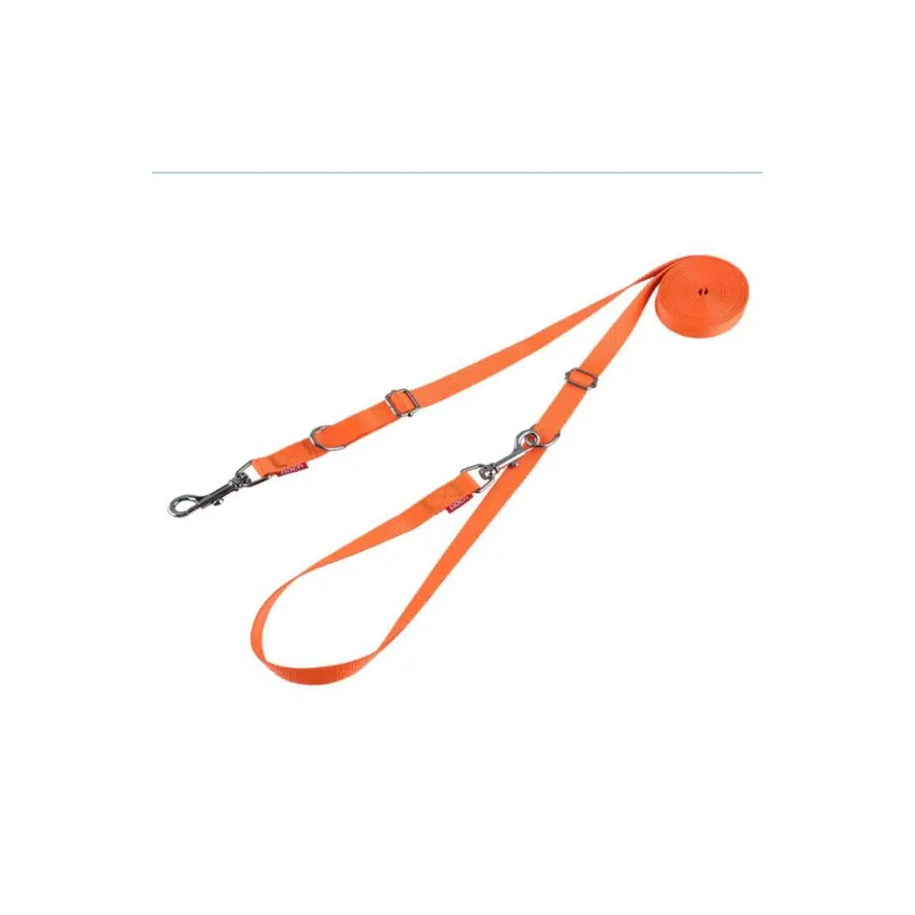 Doca Pet Köpek Sevk Bağlama Kayışı Dokuma Soft TURUNCU 2*270 cm