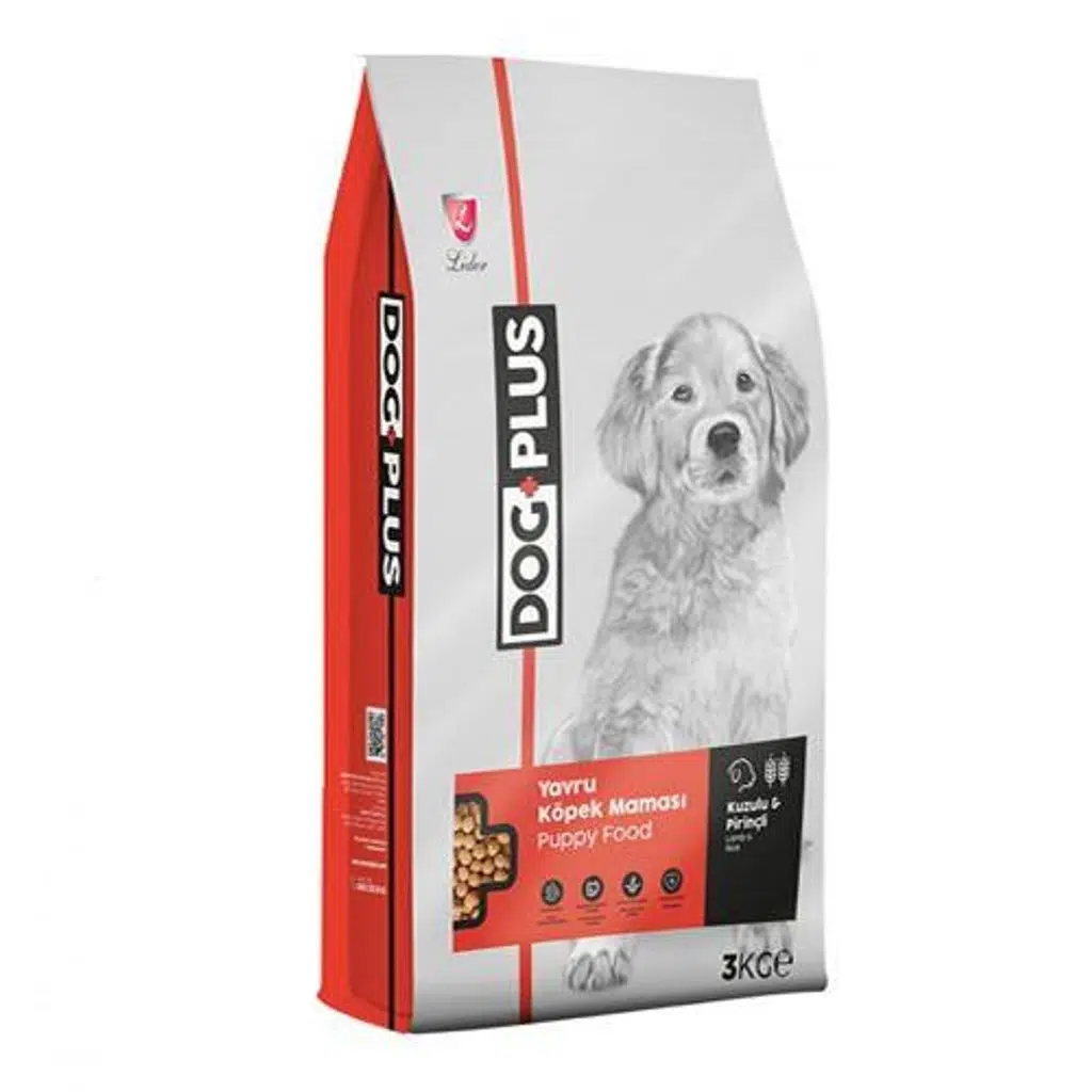 Dog Plus Kuzu Etli Pirinçli Yavru Köpek Maması 3 Kg