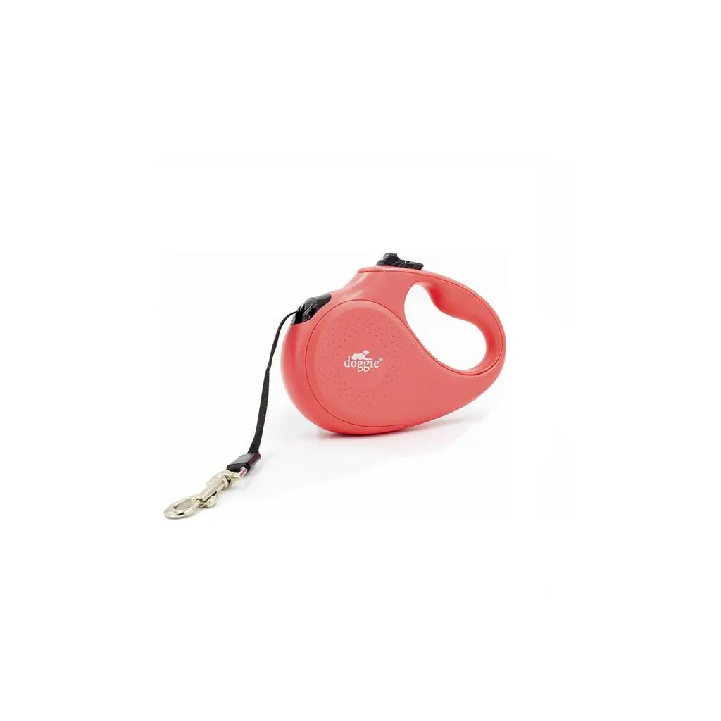 Doggie Master otomatik tasma 5 Mt 25 Kg M/Pembe