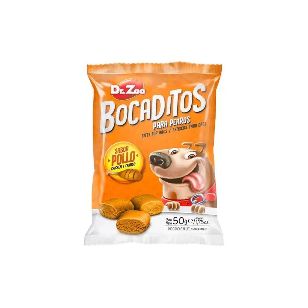 Dr.Zoo Bocaditos Tavuklu Köpek Ödülü 50gr