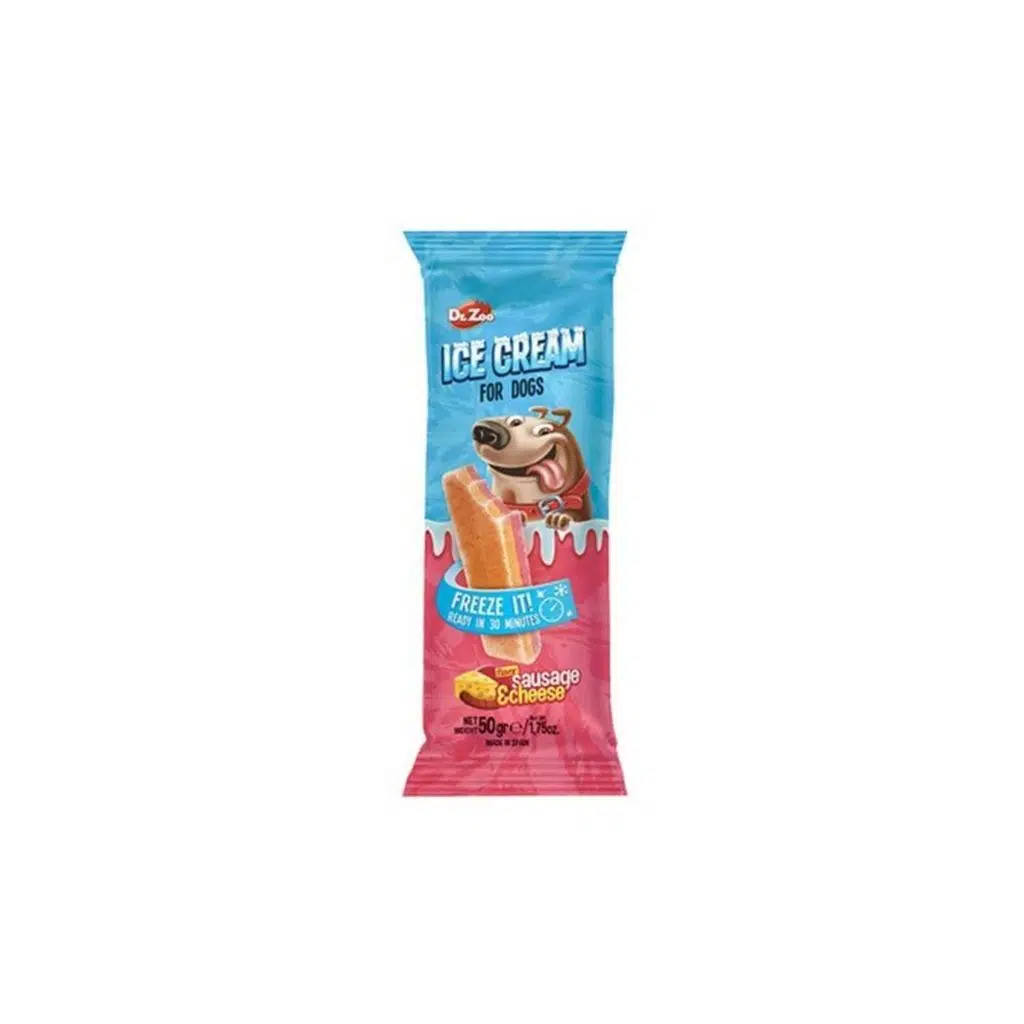 Dr.Zoo Helado Sosis-peynirli Köpek Dondurma 50gr
