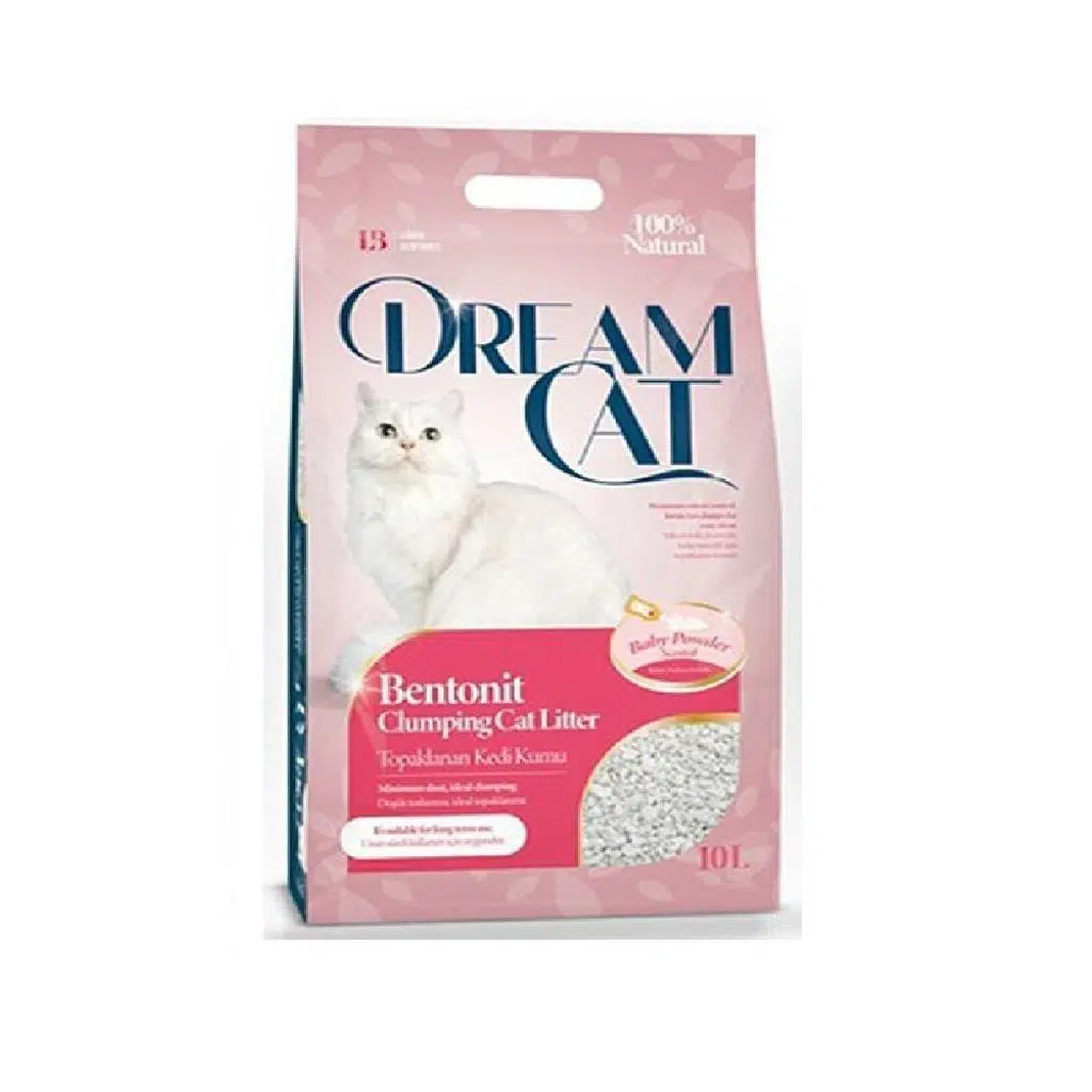 Dream Cat Kedi Kumu Bebek Pudralı 10 Lt