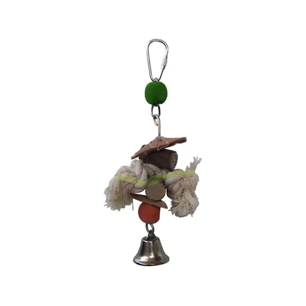 Eastland çanlı sres ipli kuş oyuncağı-17 cm
