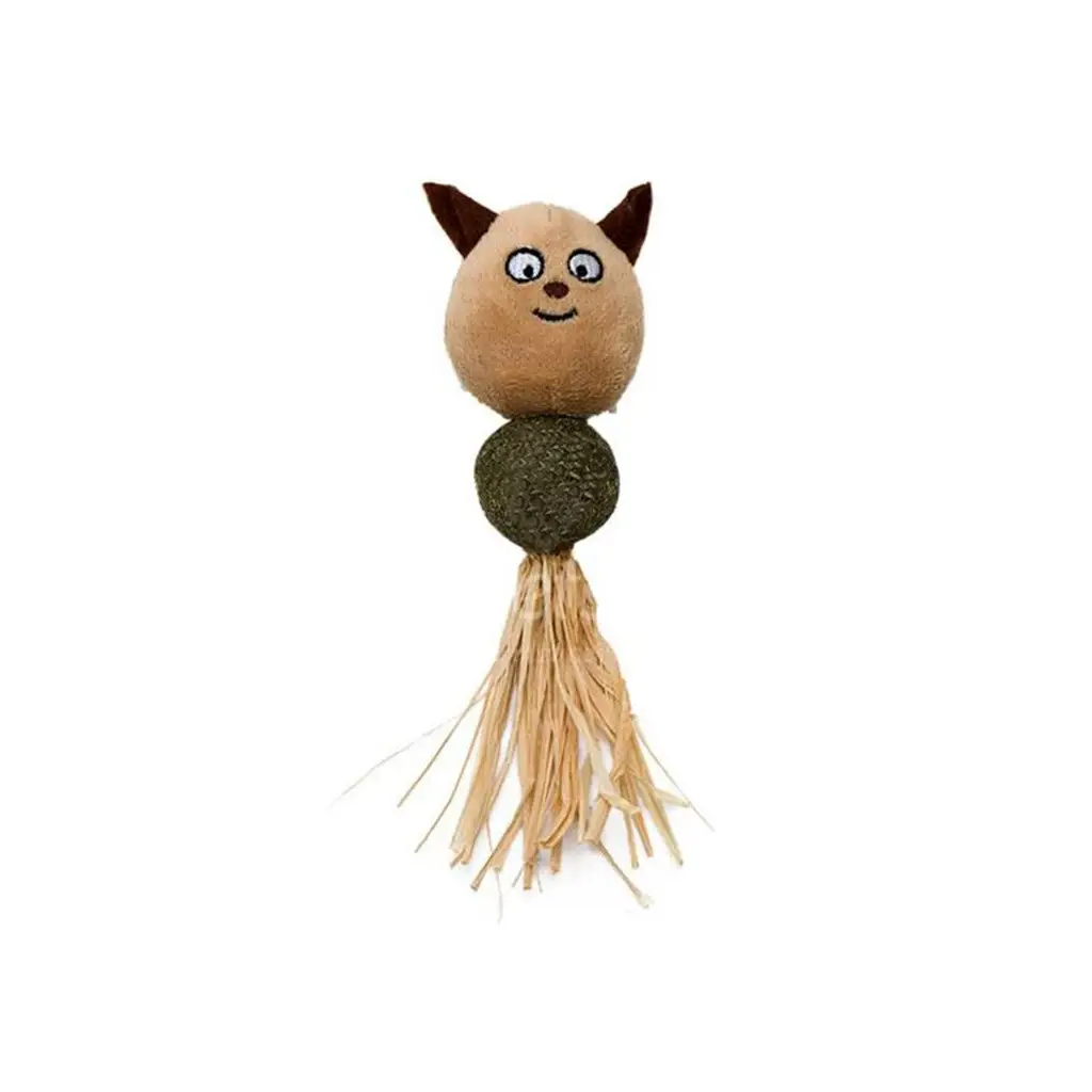 Eastland catnipli peluş ayıcık kedi oyuncağı 27 Cm