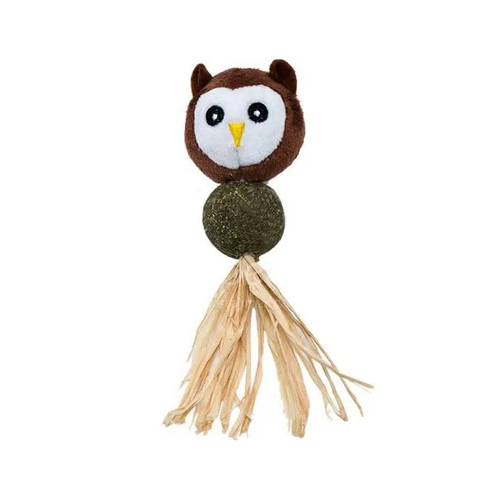 Eastland catnipli peluş baykuş kedi oyuncağı 27 Cm