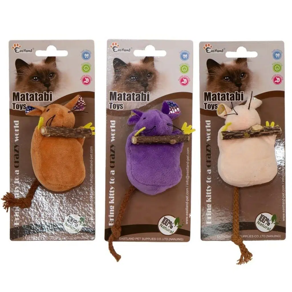Eastland Matatabili Peluş Fare 9,5cm