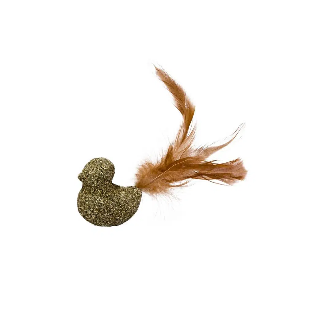 Eastland Ördek Catnip Tüylü Kedi Oyunc. 5x4,5 Cm
