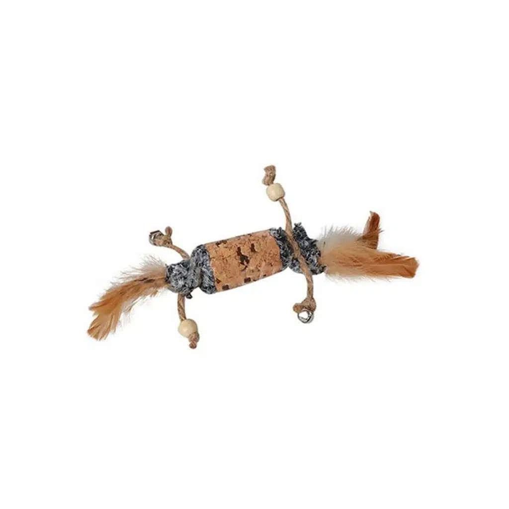 Eastland Tüylü Doğal Kedi Oyun Topu 4.5Cm