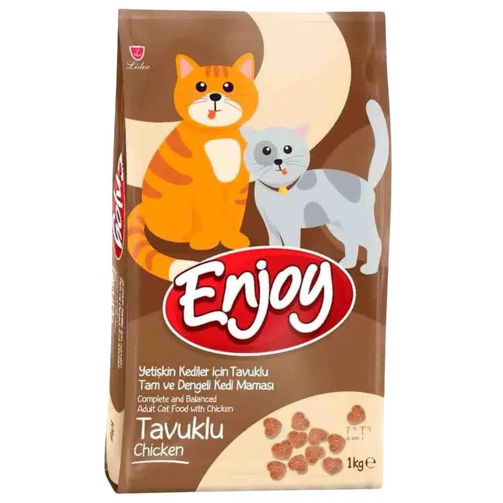 Enjoy Tavuk Etli Yetişkin Kedi Maması 1 Kg