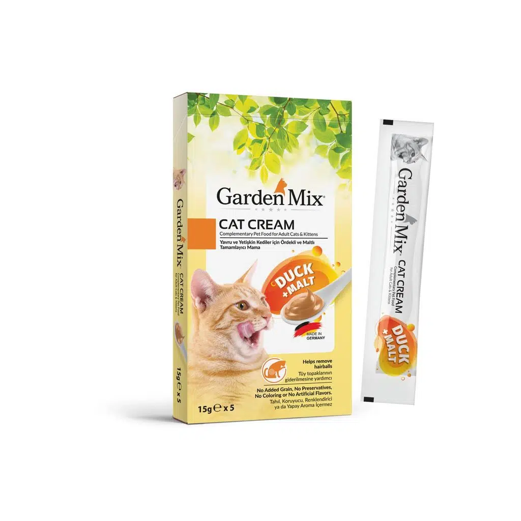 Garden Mix Kedi Kreması Ördek malt 15grx5 Ad