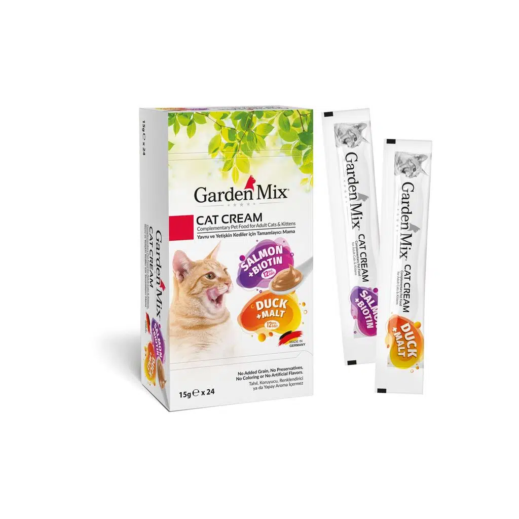 Garden Mix Kedi Kreması Xxl Somon ördek 15grx24 Ad