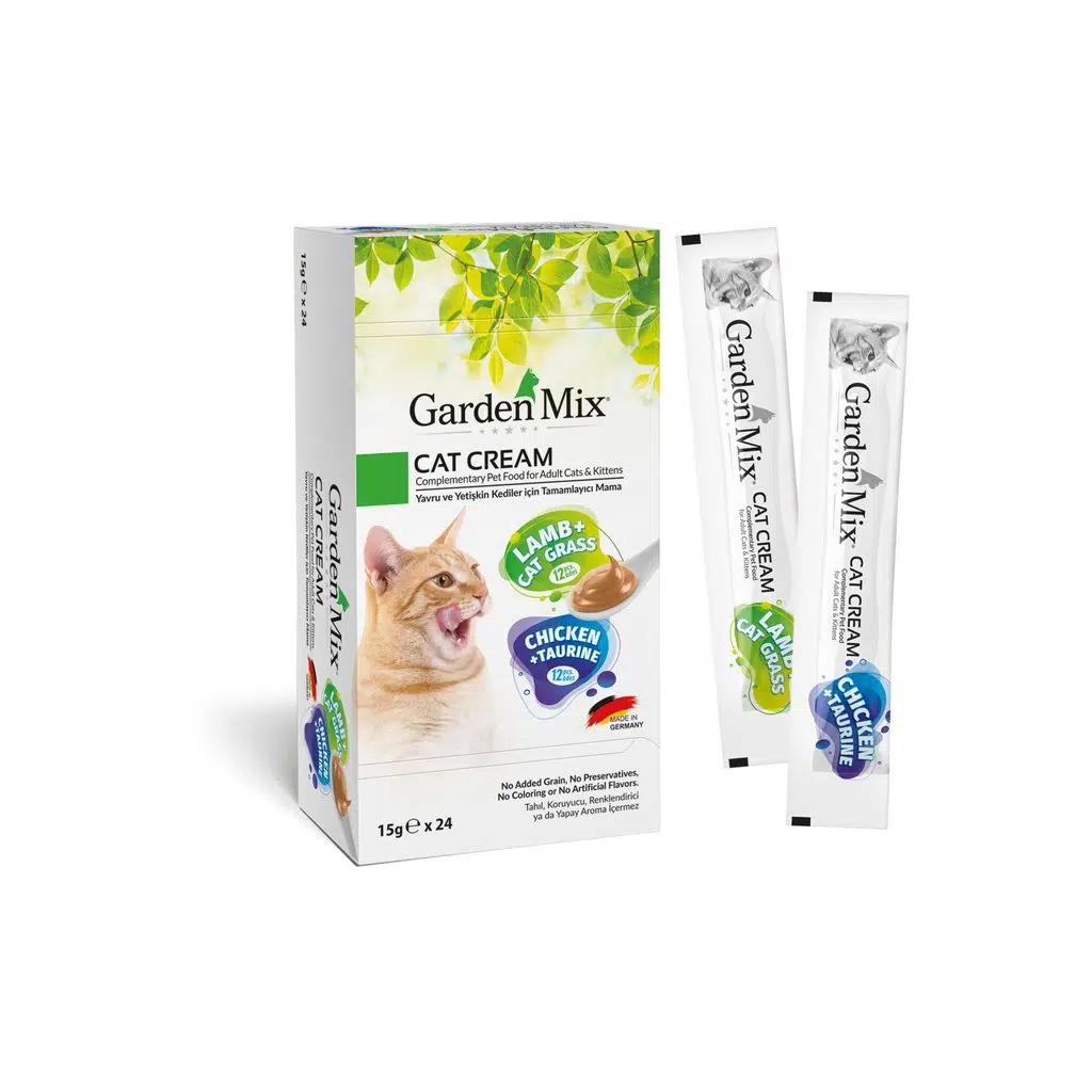 Garden Mix Kedi Kreması Xxl Tavuk kuzu 15grx24 Ad