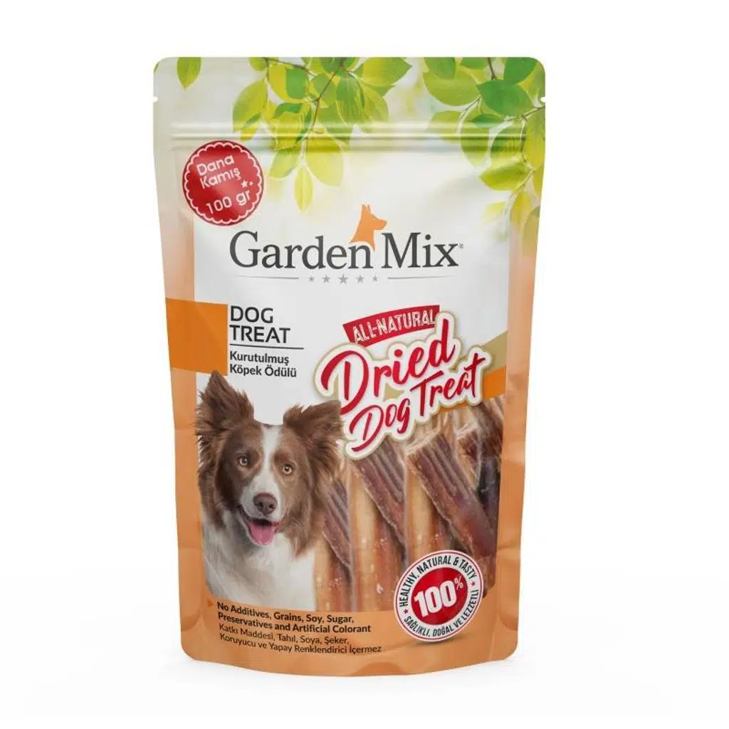 Garden Mix Kurutulmuş Dana Kamış 100 Gr