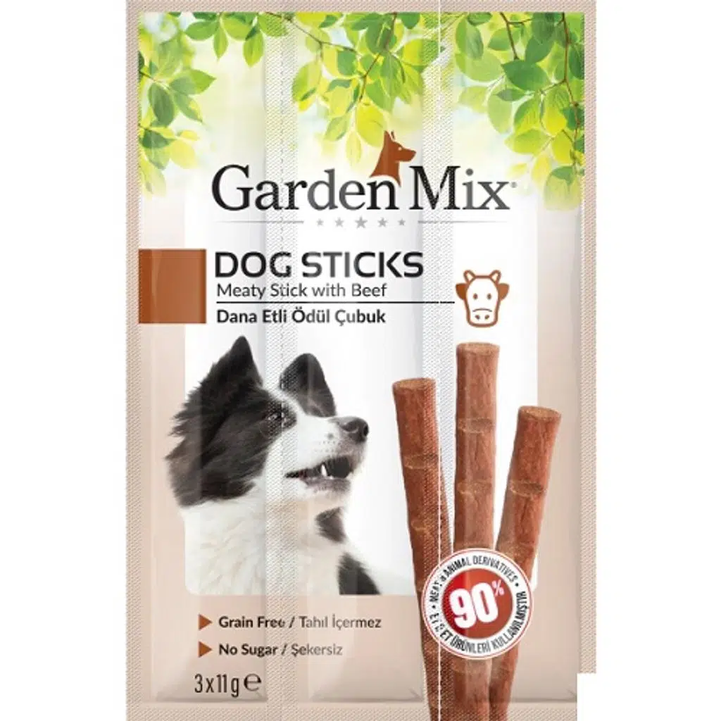 Gardenmix Dana Etli Köpek Stick Ödül 3*11g