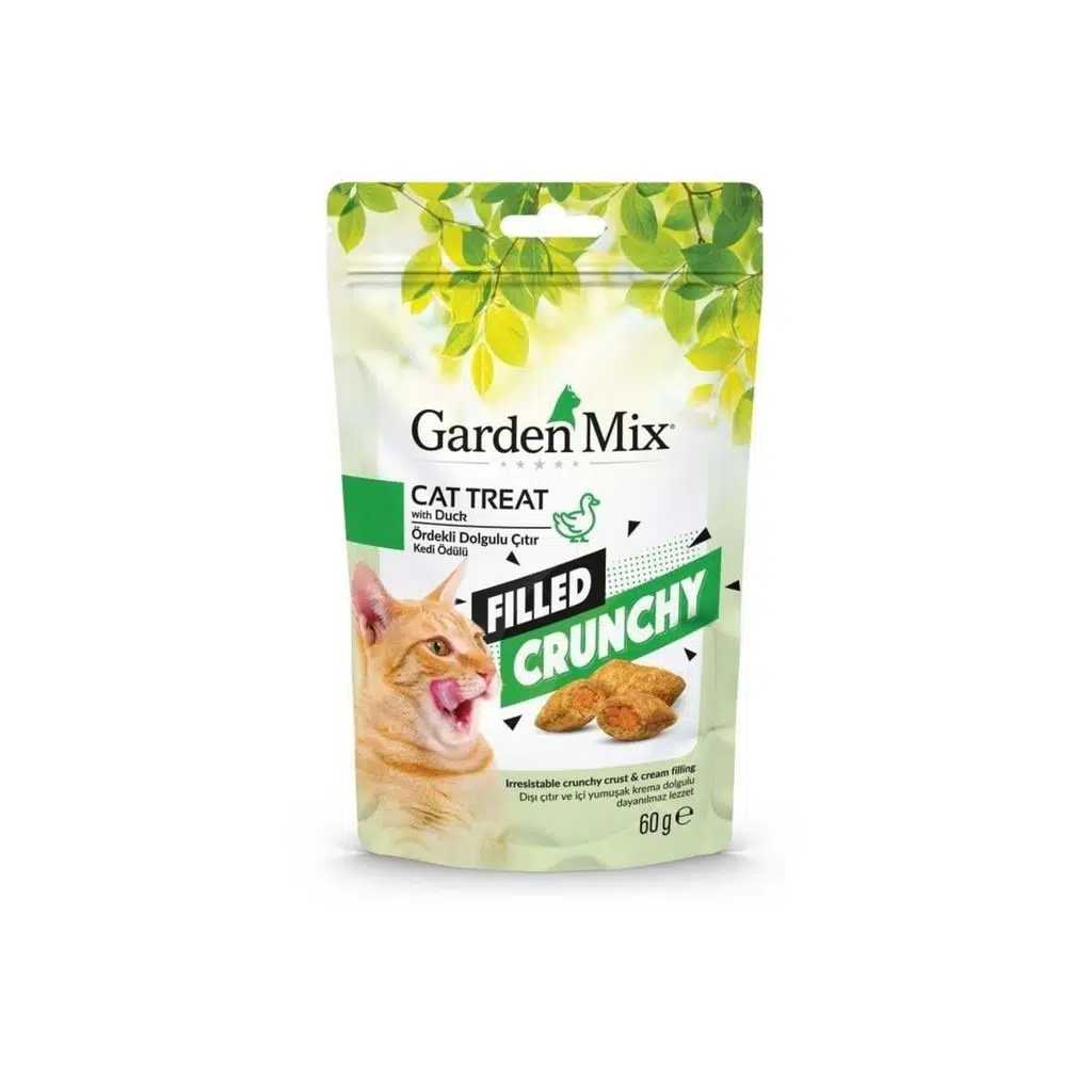 Gardenmix Ördekli İçi Dolgulu Kedi Ödülü 60gr
