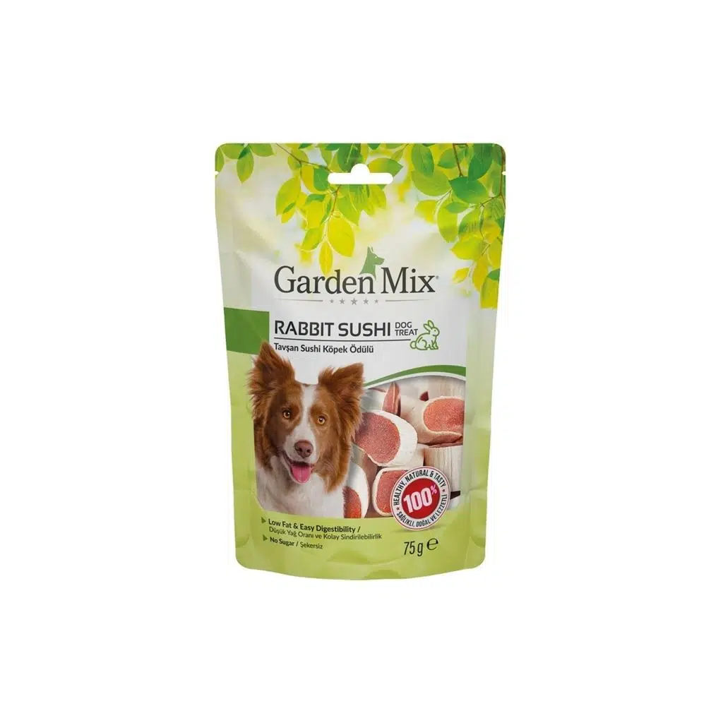 Gardenmix Tavşan Sushi Köpek Ödülü 75 Gr