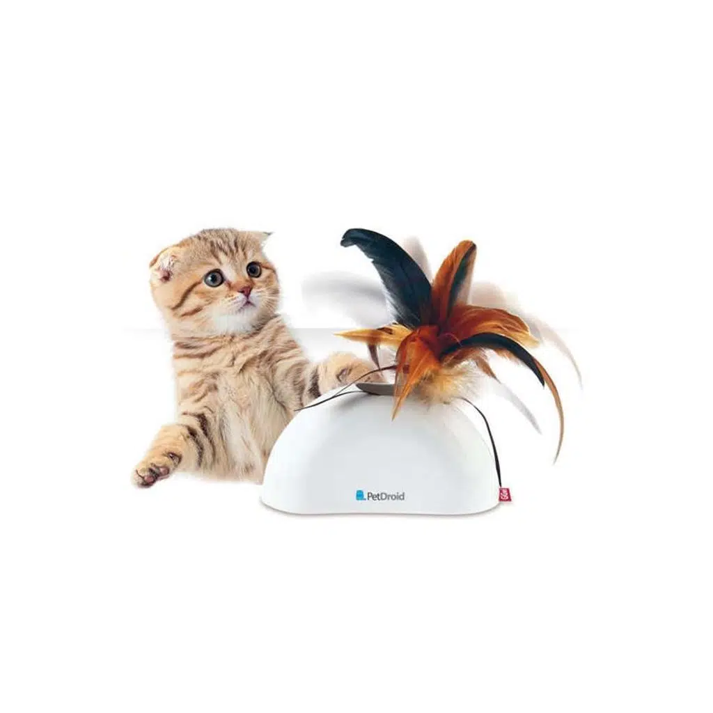 Gigwi Pet Droid Hareket Sensörlü Doğal Tüylü Kedi Oyunçağı 15x8x7.5 cm