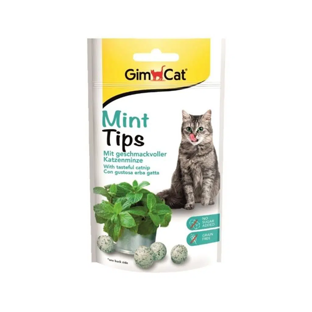Gim Cat Mint Tips Kedi Ödül Tableti 40 Gr