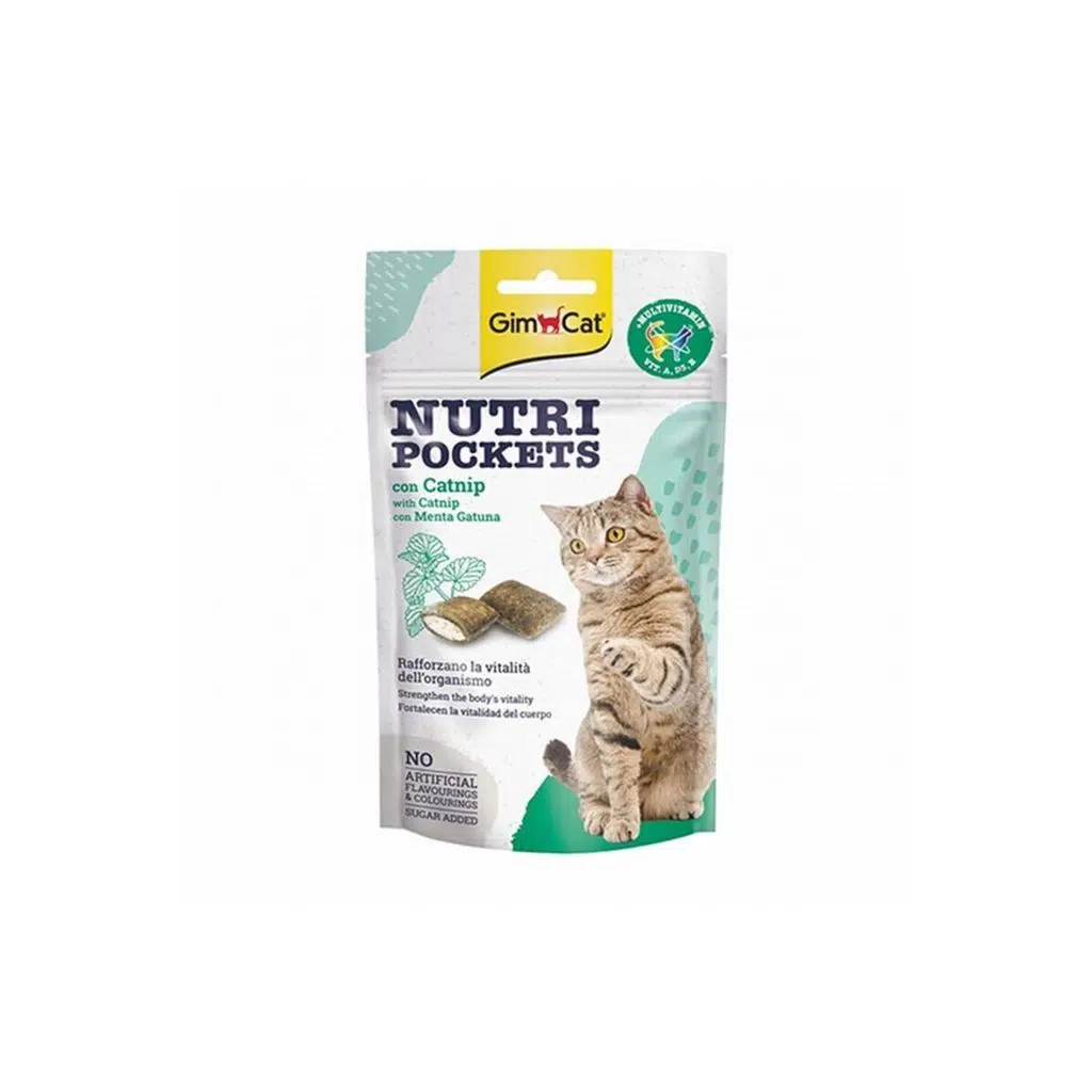 Gim Cat Kedi Ödül Tableti Nutri Pockets Kedi Otu Multivitamin 60 gr