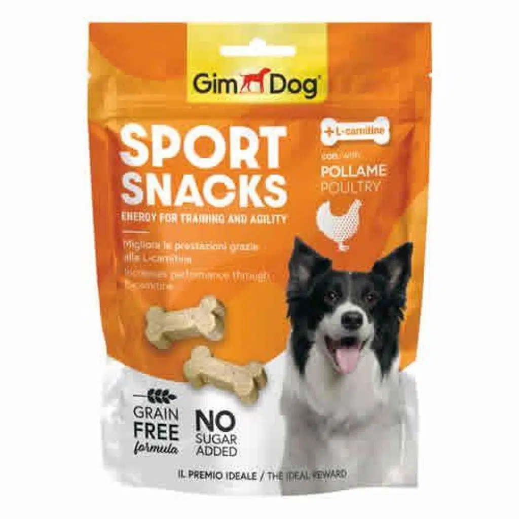 Gim Dog Sportsnacks Tavuk,L-Carnitinli Ödül Tableti 150 gr