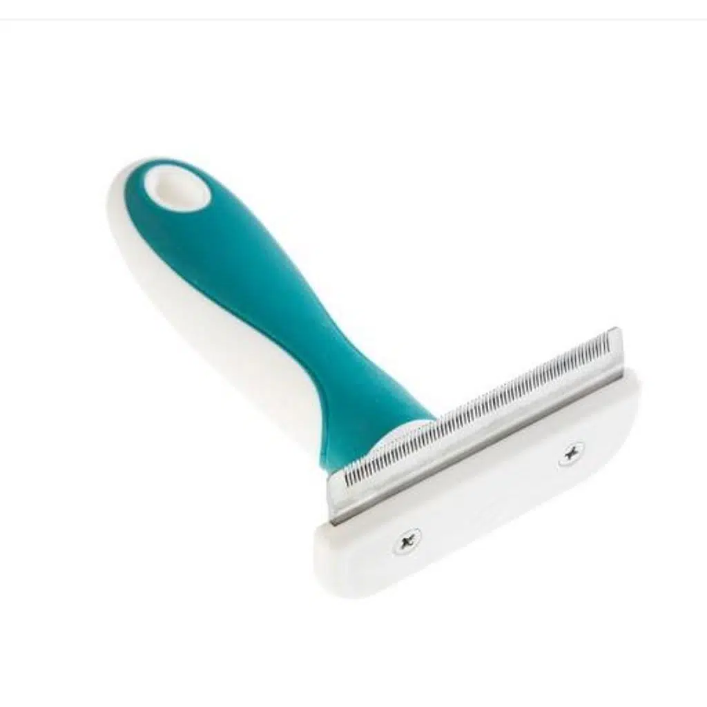 Gimdog Zayıf ve Ölü Tüyler için Tüy Alıcı Köpek Tarağı 8,5x16cm (S)