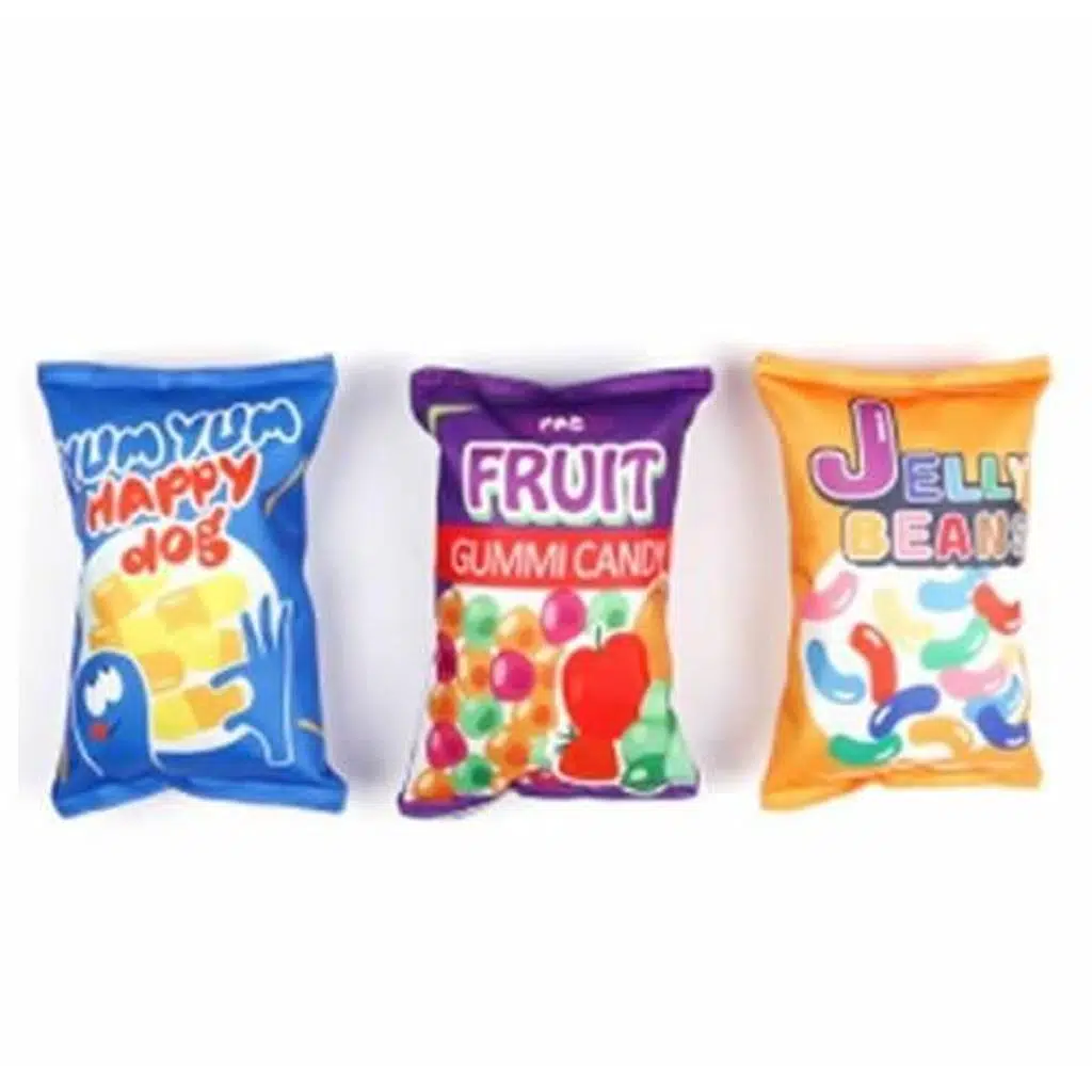 Glipet Şeker Torbası Hışırlı Köpek Oyuncağı 23x15 cm