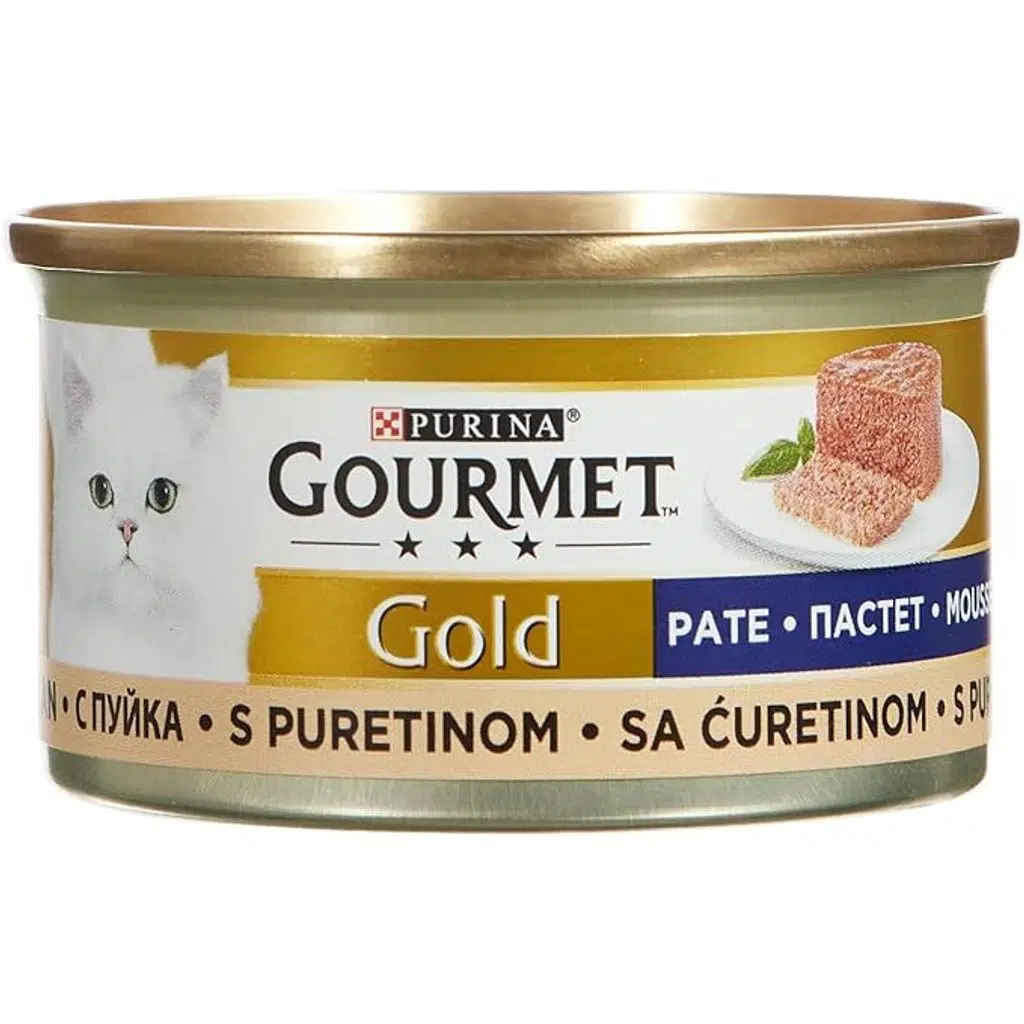 Gourmet Gold Kıyılmış Somon Balıklı 85 Gram